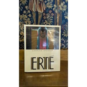 Erté Art Book Charles Spencer 1970 HC Art Deco Fashion Illustration